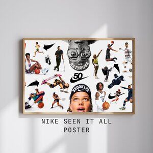Nike "Seen It All" Poster – 18"x24" Premium Print 👟🔥